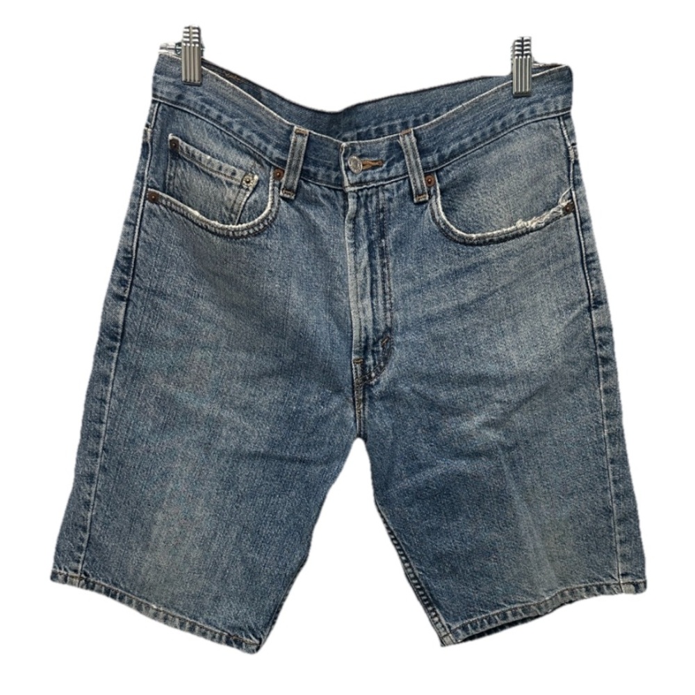 Levi's Men’s Classic 505 Blue Jean Shorts Size 32 Casual‎ Streetwear GREAT COND